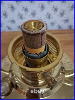 Aladdin 23 Hanging Kerosene Lamp With Chimney And Mantle New Wick