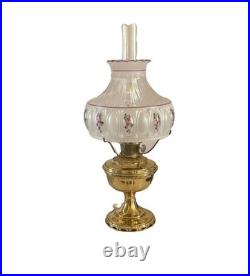 Aladdin 23 No 11 Oil Lamp Electrified With Aladdin Globe & Chimney
