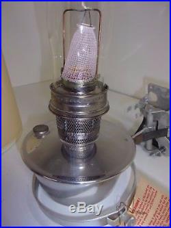 Aladdin #23 Railroad Caboose Oil/ Kerosene Lamp with Spring Loaded Wall Mount
