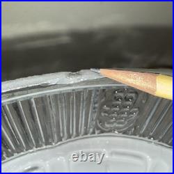 Aladdin 501-11 Kerosene Oil Lamp Glass Shade 10 Fitter Original Vintage Antique