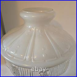 Aladdin 501 Kerosene Oil Lamp Glass Shade 10 Fitter Original Vintage Antique