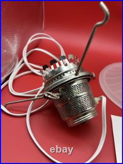 Aladdin 70th Anniversary Reverse Painted Model 23 LE Frosted Lamp Oil & Electric