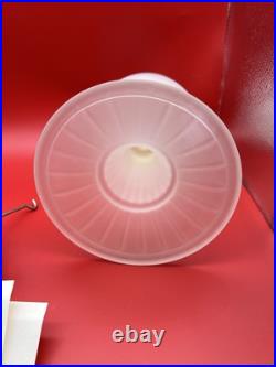 Aladdin 70th Anniversary Reverse Painted Model 23 LE Frosted Lamp Oil & Electric