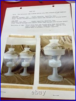 Aladdin 70th Anniversary Reverse Painted Model 23 LE Frosted Lamp Oil & Electric