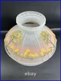 Aladdin 70th Anniversary Reverse Painted Model 23 LE Frosted Oil Kerosene Lamp