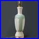 Aladdin Alacite Glass Table Lamp Celadon Green Ivory Art Deco 1940s Original
