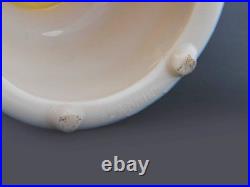 Aladdin Alacite Glass Table Lamp Celadon Green Ivory Art Deco 1940s Original