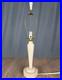 Aladdin Alacite Glass boudoir table lamp, G-252 model, Art Deco Uranium w finial