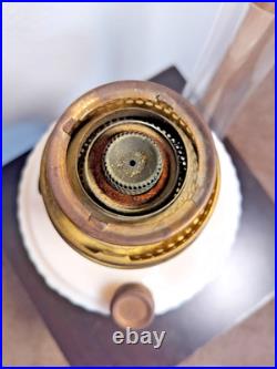 Aladdin Alacite Lincoln Drape Oil Lamp Model B Chicago Burner No Shade 1933-49