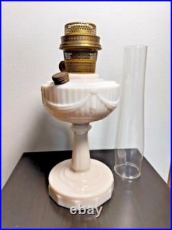 Aladdin Alacite Lincoln Drape Oil Lamp Model B Chicago Burner No Shade 1933-49