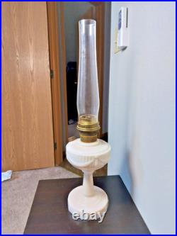 Aladdin Alacite Lincoln Drape Oil Lamp Model B Chicago Burner No Shade 1933-49