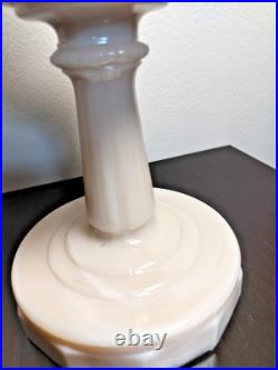 Aladdin Alacite Lincoln Drape Oil Lamp Model B Chicago Burner No Shade 1933-49