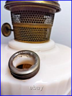 Aladdin Alacite Lincoln Drape Oil Lamp Model B Chicago Burner No Shade 1933-49