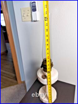 Aladdin Alacite Lincoln Drape Oil Lamp Model B Chicago Burner No Shade 1933-49