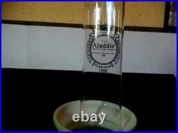 Aladdin Alacite Lincoln Draper Oil Kerosene Lamp With Chimney And Shade