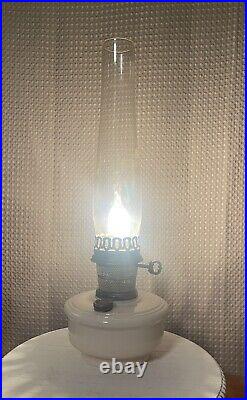 Aladdin Alacite Tabletop Oil Lamp Electric Burner