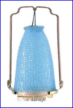 Aladdin Alexandria Milk Glass Table Lamp with Brass Burner and Mantle