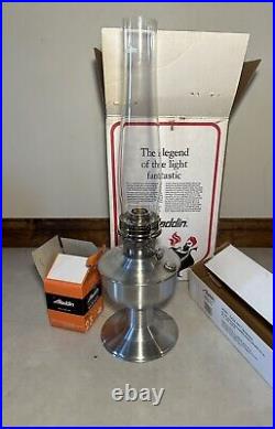 Aladdin Aluminum Incandescent Oil Table Lamp FG#-13909 B139