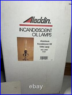 Aladdin Aluminum Incandescent Oil Table Lamp FG#-13909 B139