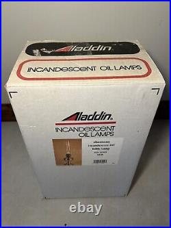 Aladdin Aluminum Incandescent Oil Table Lamp FG#-13909 B139