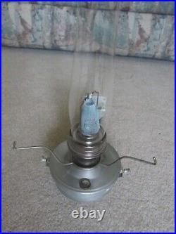 Aladdin Aluminum Railroad Caboose Oil Lamp Model 21C Burner With Chimney EXC