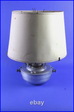 Aladdin Aluminum Railroad Caboose Oil Lamp Original Shade Model 23 Burner