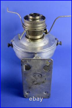 Aladdin Aluminum Railroad Caboose Oil Lamp Original Shade Model 23 Burner