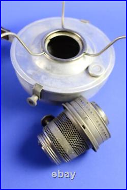 Aladdin Aluminum Railroad Caboose Oil Lamp Original Shade Model 23 Burner