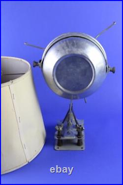 Aladdin Aluminum Railroad Caboose Oil Lamp Original Shade Model 23 Burner