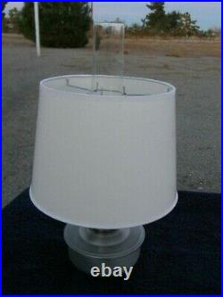 Aladdin Aluminum Table Lamp, Wall Lamp, Railroad Caboose Lamp 23/c Burner Options