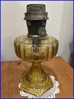 Aladdin Amber B-109 Cathedral Oil Lamp