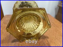 Aladdin Amber B-109 Cathedral Oil Lamp