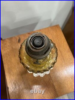 Aladdin Amber B-109 Cathedral Oil Lamp