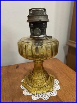 Aladdin Amber B-109 Cathedral Oil Lamp