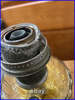 Aladdin Amber B-109 Cathedral Oil Lamp