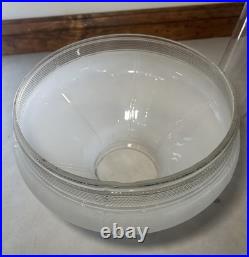 Aladdin Amber Filigree Stem B-52 Oil Lamp Shade Model B Burner Nu Type