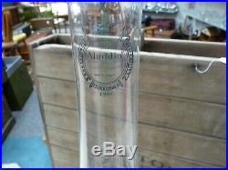 Aladdin Amber Glass Oil Kerosene Lamp Nu-Type Model B Corinthian Style, Complete