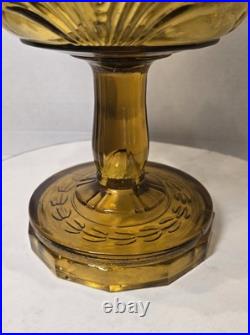 Aladdin Amber Washington Drape B-55Oil Lamp 1944-50 Model B Burner