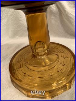 Aladdin Amber Washington Drape Oil Lamp