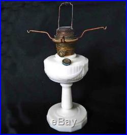 Aladdin Antique Original Lincoln Drape Kerosene Lamp Model B Burner White A