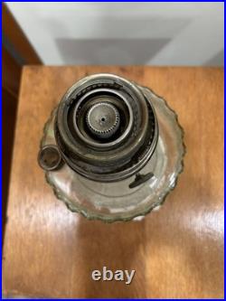 Aladdin B-100 Clear 1935 metal connector Corinthian Kerosene Oil Lamp