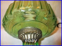 Aladdin B-102 Green Corinthian Oil Lamp