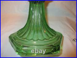 Aladdin B-102 Green Corinthian Oil Lamp