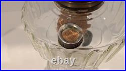 Aladdin B-103 Corinthian Clear Oil Lamp 1936 With 21C Burner