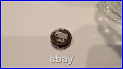 Aladdin B-103 Corinthian Clear Oil Lamp 1936 With 21C Burner