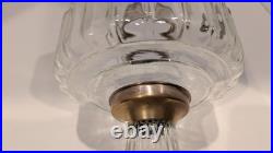 Aladdin B-103 Corinthian Clear Oil Lamp 1936 With 21C Burner