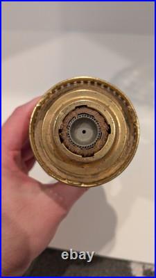 Aladdin B-103 Corinthian Clear Oil Lamp 1936 With 21C Burner