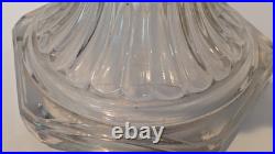 Aladdin B-103 Corinthian Clear Oil Lamp 1936 With Model B Burner