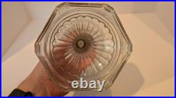 Aladdin B-103 Corinthian Clear Oil Lamp 1936 With Model B Burner