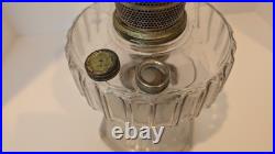 Aladdin B-103 Corinthian Clear Oil Lamp 1936 With Model B Burner